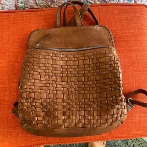 ViLensa Leather Backpack Handbag